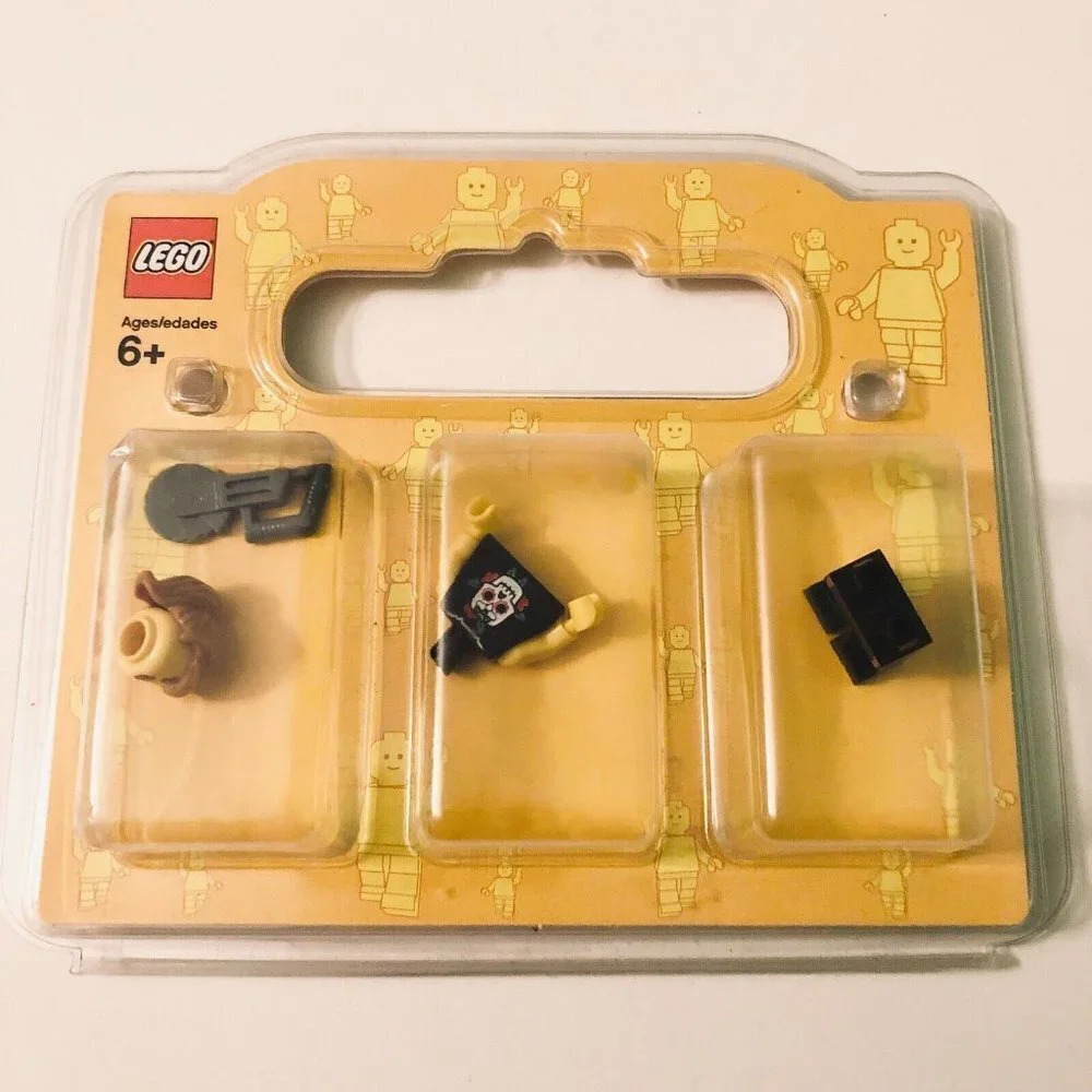Lego Custom Minifigure Punk Rock Band Girl White Skull Mini Figure